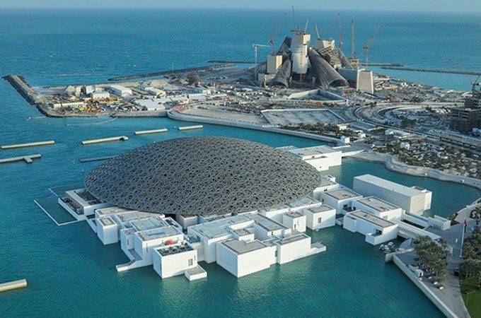 サディヤット島（Saadiyat Island）の街並み