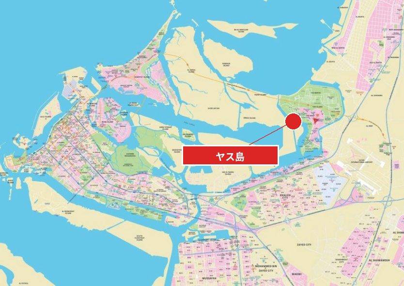 ヤス島の位置図（概略）